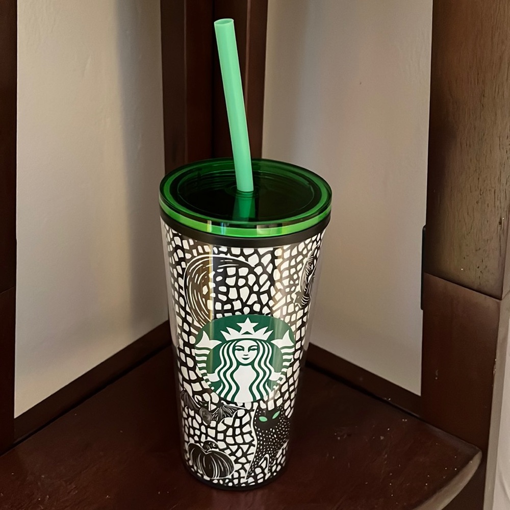 Starbucks Halloween Glow in the Dark 12 oz Tumbler - Picture 1 of 6
